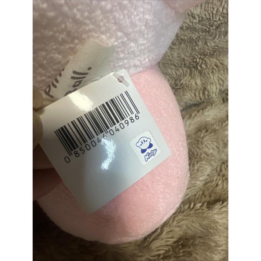 New Big 13" Pastel Sweet Pink Ball Kirby Plush NWT Rare TAITO - Picture 4 of 5